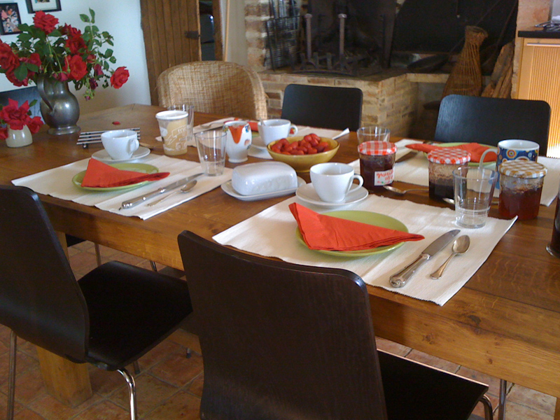 Chambres d'hôtes Chabrier daumeray 49640 N° 5